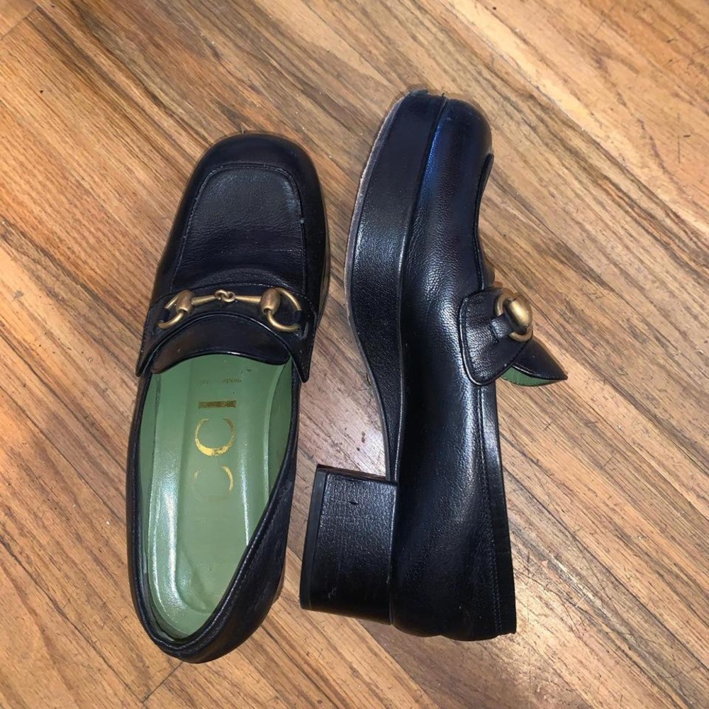 Gucci platform Houdan loafer in 38.5